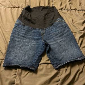 Maternity Jean shorts